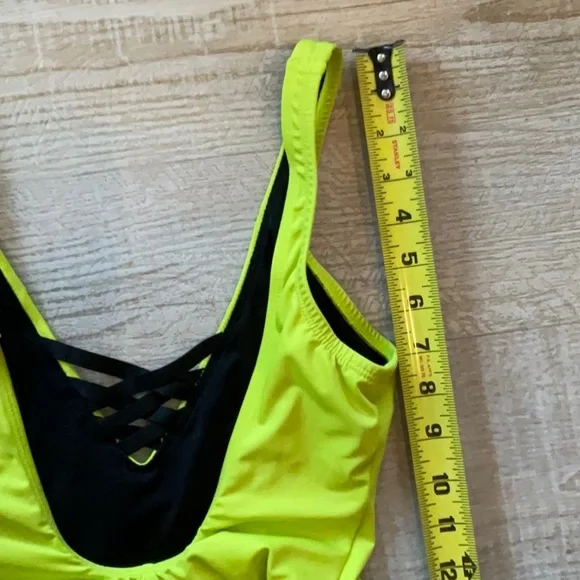 Nike Atomic Green Bathing Suit, Size XS - Picture 13 of 14